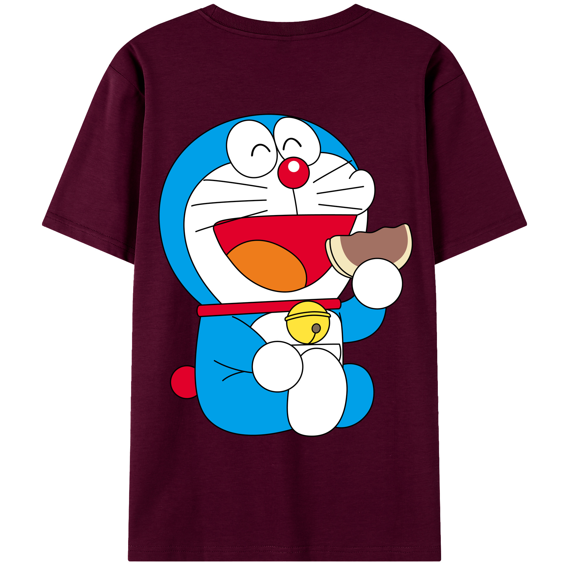 （画像用） ドラえもん Doraemon レディース半袖Tシャツ(バックプリント)
